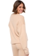 Cashmere & Cotton ladies round necks stormie powder powder m